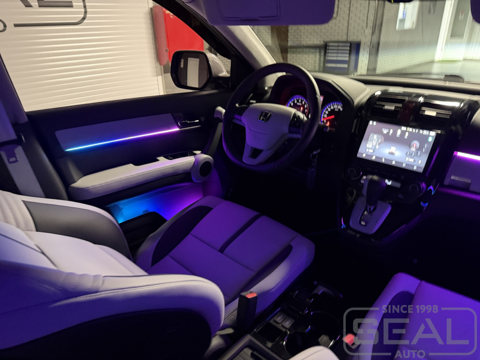 Honda CR-V Установка подсветки салона