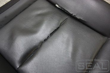 Mercedes W212 Ремонт кожаного сидения