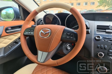 Mazda 3 Перетяжка руля и клаксона