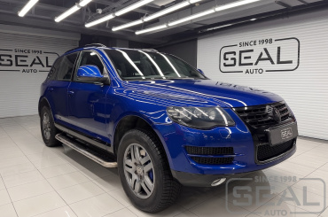Volkswagen Touareg Изготовление карбона для салона авто