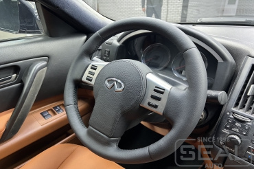 Infiniti FX35 Перетяжка руля и клаксона