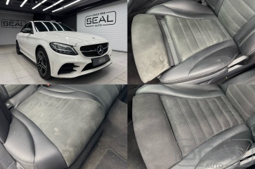 Mercedes C-klasse W205 Замена центральных частей сидений