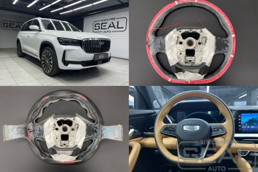 Geely Monjaro Подогрев руля без перешива