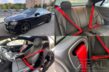 Mercedes E-klasse Замена ленты ремней безопасности