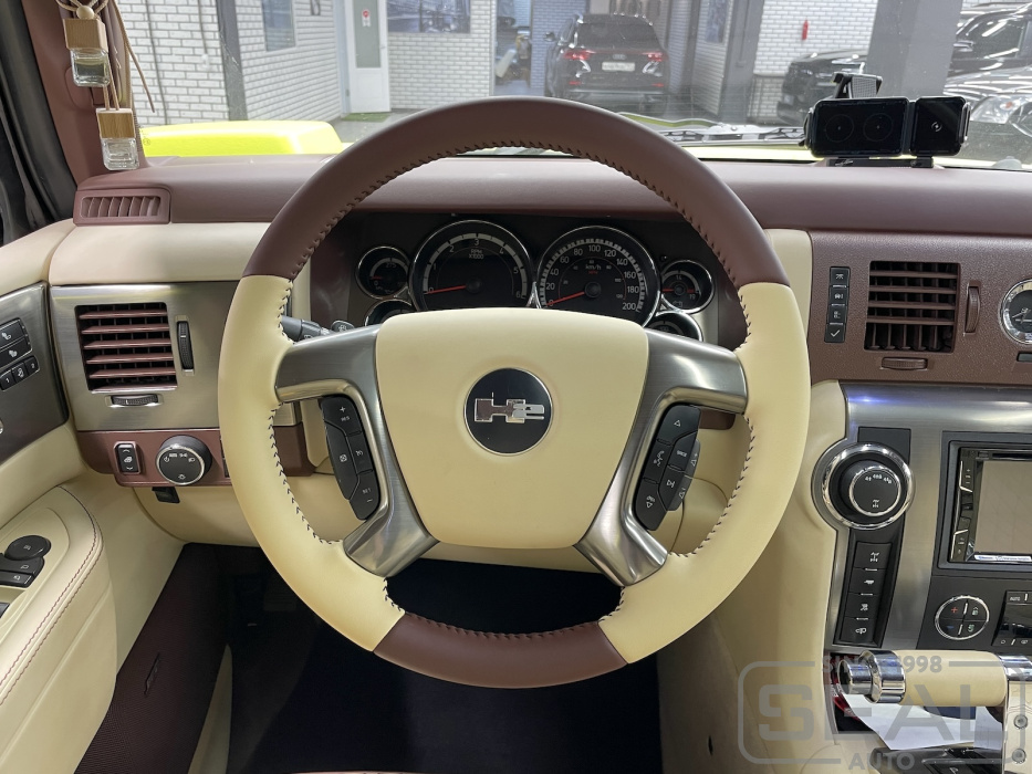 Hummer H2 Перетяжка руля| Автоателье СеалАвто | Москва