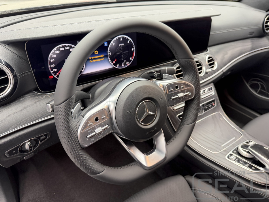 Mercedes E-class (W213) Перетяжка сидений и руля| Автоателье СеалАвто | Москва