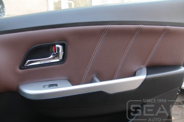 KIA Rio II Перетяжка дверных карт