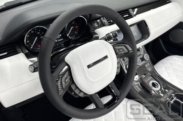 Range Rover Evoque Перетяжка руля и клаксона