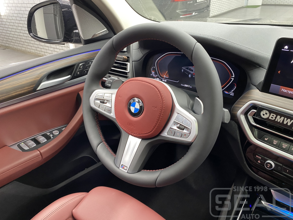 BMW X3 Перетяжка руля и клаксона