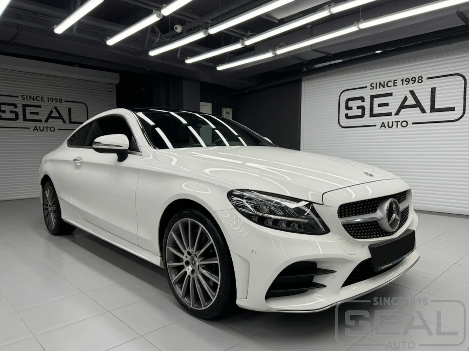 Mercedes C-class Ремонт обивки сиденья| Автоателье СеалАвто | Москва