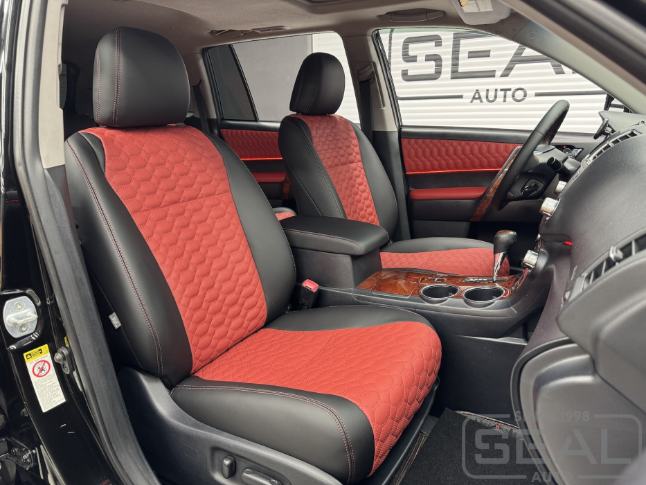 Салон Toyota Highlander из эко кожи Nappa
