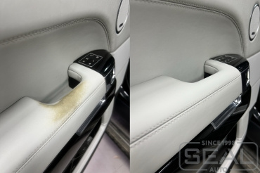 Range Rover Voque Реставрация сидений и подлокотников