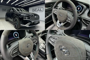 Hyundai Santa Fe Перетяжка руля и клаксона