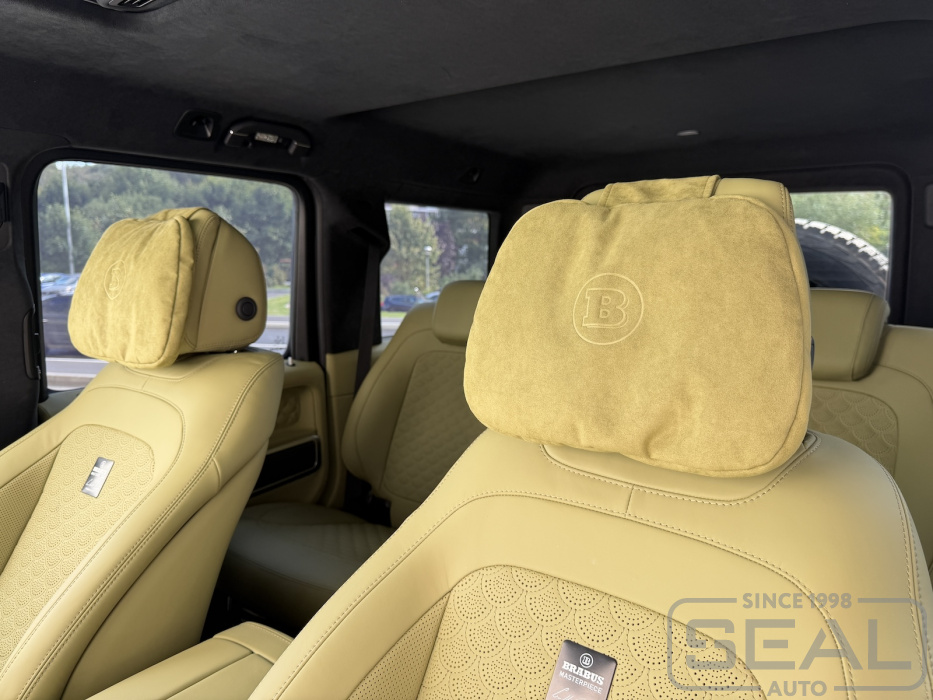 Mercedes Gelandewagen Перетяжка кожей салона | Автоателье СеалАвто | Москва