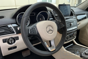 Mercedes GLE Перетяжка руля и клаксона