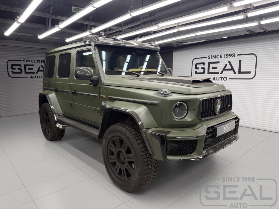 Mercedes Gelandewagen Перетяжка кожей салона | Автоателье СеалАвто | Москва