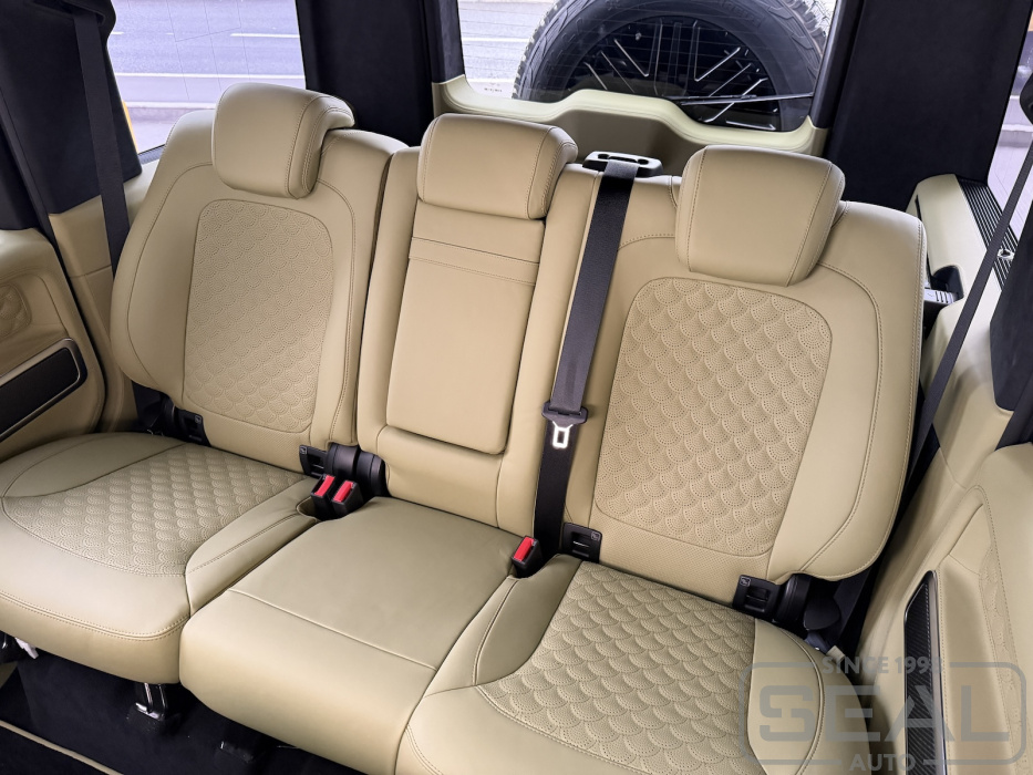Mercedes Gelandewagen Перетяжка кожей салона | Автоателье СеалАвто | Москва