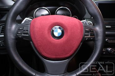 BMW 6-series Перетяжка клаксона руля