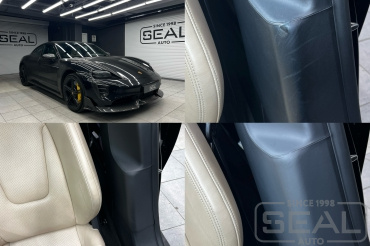 Porsche Taycan Реставрация боковой стойки салона