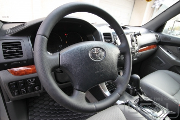Toyota Land Cruiser Prado 120 Перетяжка руля