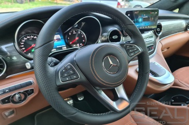 Mercedes V-klasse Перетяжка руля и клаксона