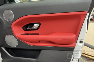 Range Rover Evoque Перетяжка дверных подлокотников и вставок