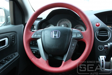 Honda Pilot Перетяжка руля
