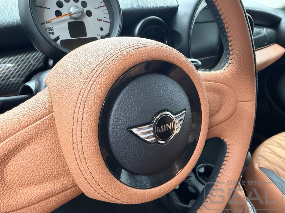 Детали перетяжки торпедо MINIClubman эко кожей Nappa
