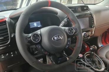 KIA Soul Перетяжка руля	