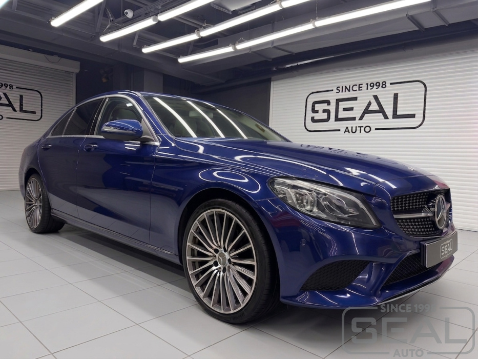 Mercedes С-class Перетяжка руля с меткой| Автоателье СеалАвто | Москва