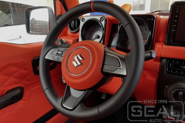 Suzuki Jimny Перетяжка руля и клаксона