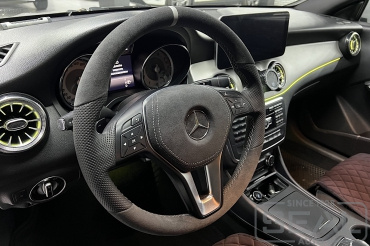 Mercedes CLA Перетяжка руля и клаксона