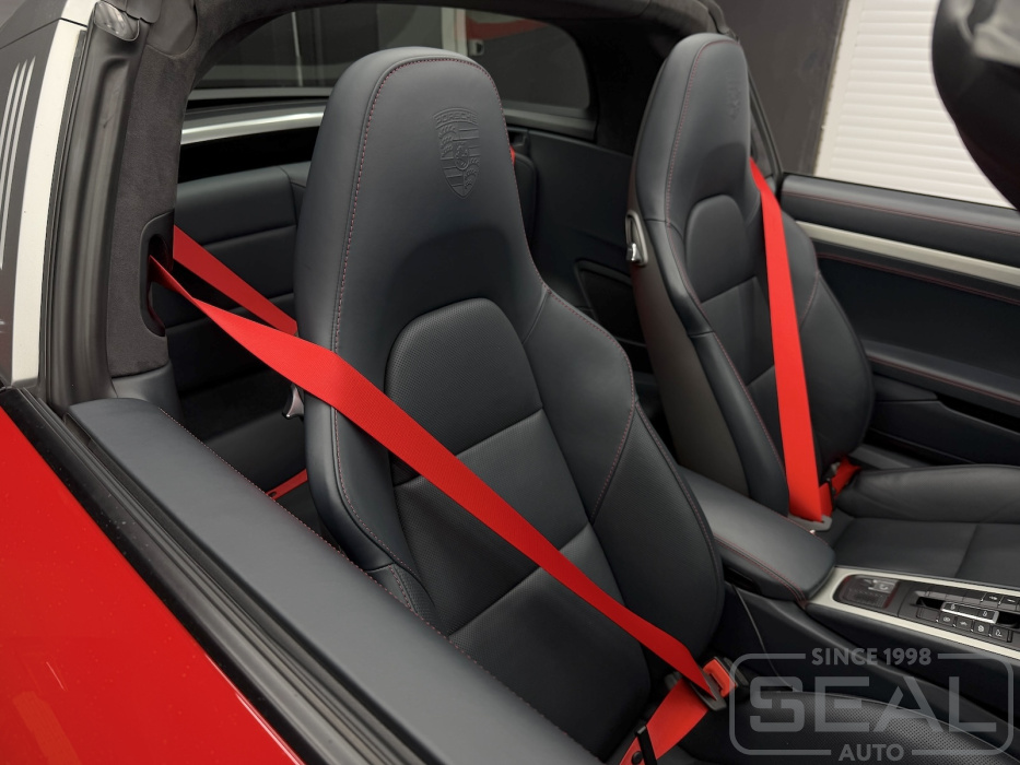 Porsche 911 Замена ленты ремней безопасности| Автоателье СеалАвто | Москва