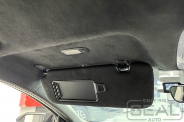 Hyndai Elantra Перетяжка потолка Алькантарой