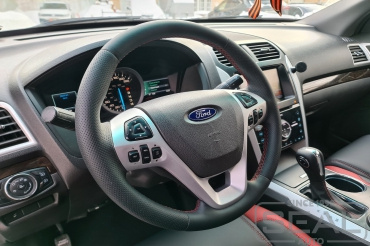 Ford Explorer Перетяжка руля, ручки и чехла кпп