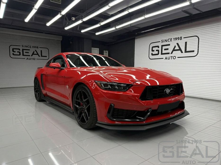 Ford Mustang Перетяжка потолка| Автоателье СеалАвто | Москва