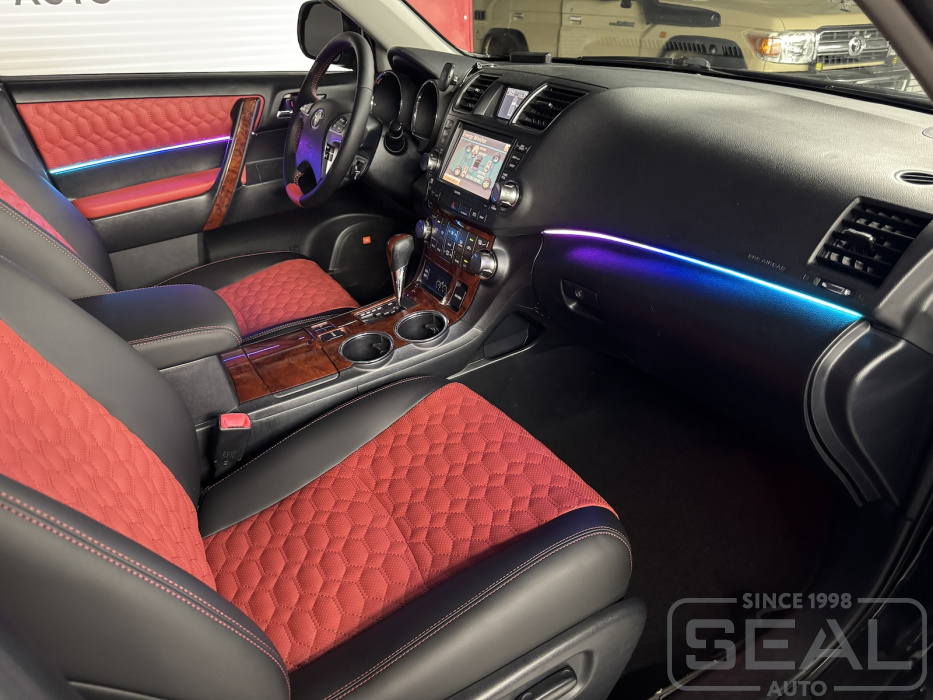 Toyota Highlander Установка подсветки салона| Автоателье СеалАвто | Москва