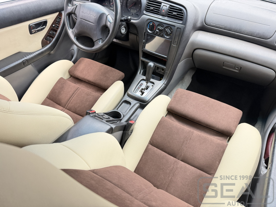 Subaru Legacy Перетяжка сидений, установка поясничного упора и оттоманки сидений| Автоателье СеалАвто | Москва