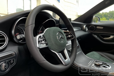 Mercedes С-klasse Перетяжка руля и клаксона