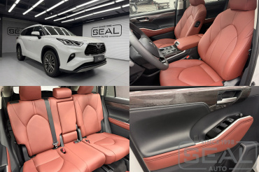 Toyota Highlander Перетяжка салона авто