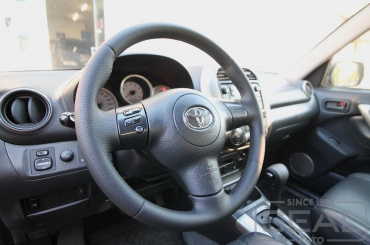 Toyota RAV 4 (XA30) Перетяжка руля и ручки кпп