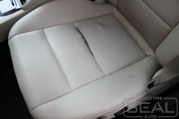 Mercedes GLK Ремонт обивки сидения