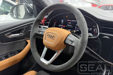 Audi Q8 Перетяжка руля, клаксона и ручки