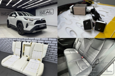 Toyota RAV 4 Установка подогрева задних сидений