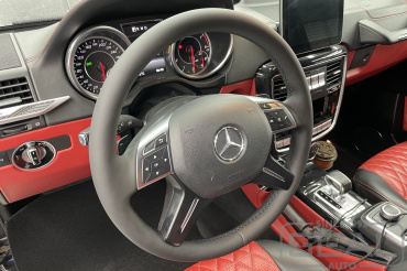 Mercedes Gelandewagen Перетяжка руля