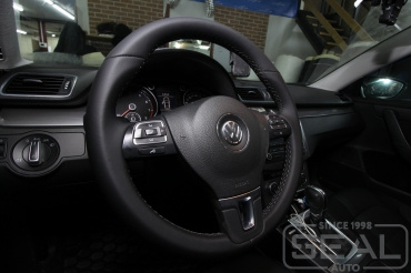 Volkswagen Passat B7 Перетяжка руля
