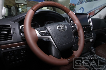 Toyota Land Cruiser 200 Перетяжка руля