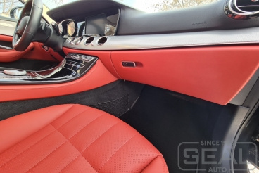 Mercedes W213 Перетяжка торпедо и сидений