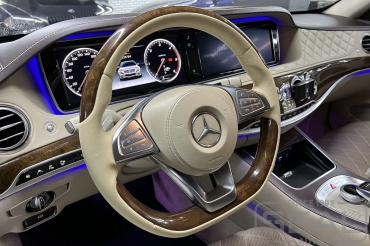 Mercedes S-klasse W222 Перетяжка руля 