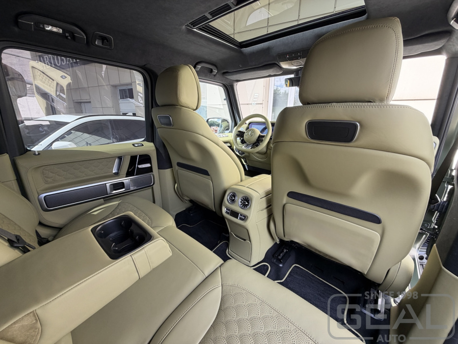Mercedes Gelandewagen Перетяжка кожей салона | Автоателье СеалАвто | Москва